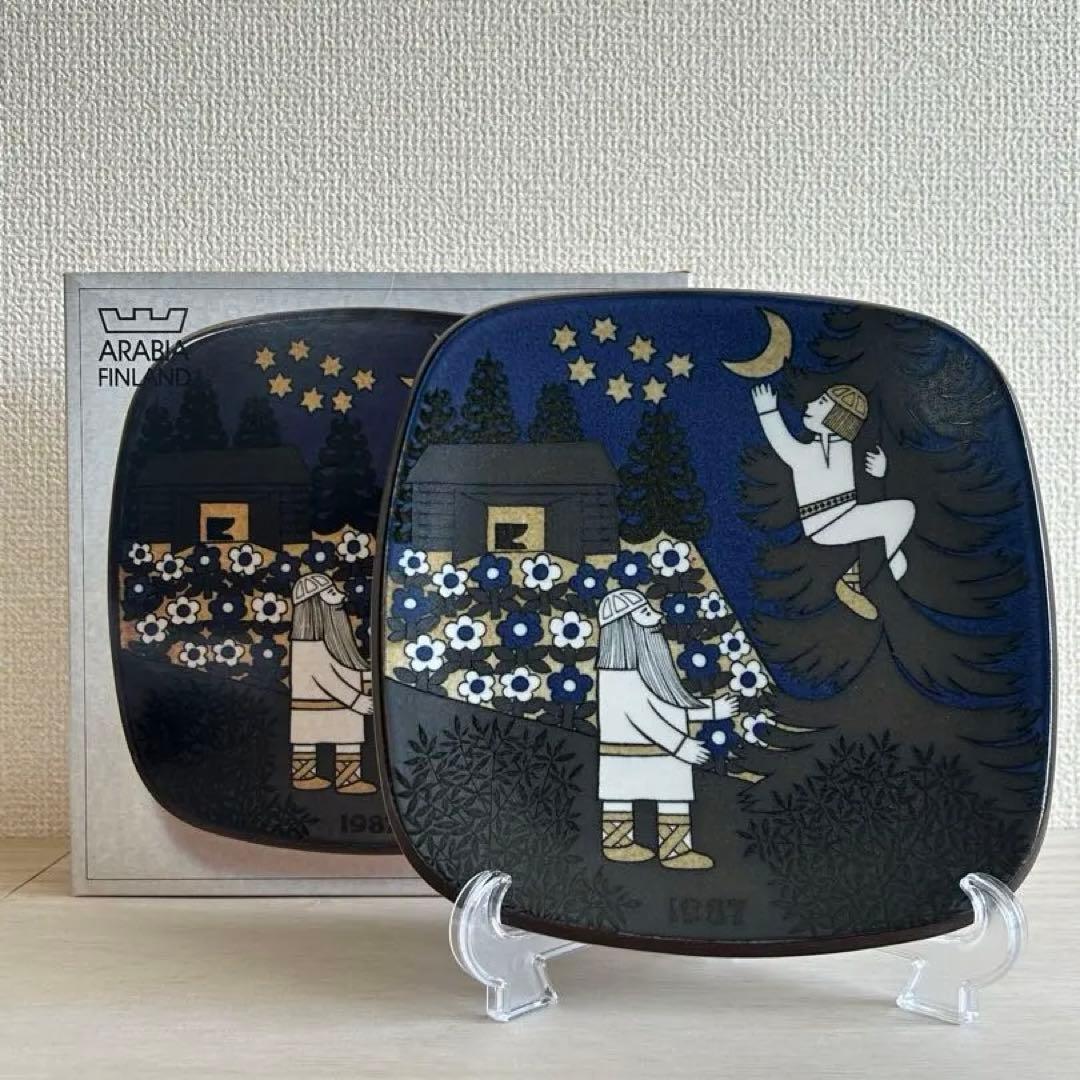 ARABIA アラビア　Kalevala カレワラ　1987年（箱付き）