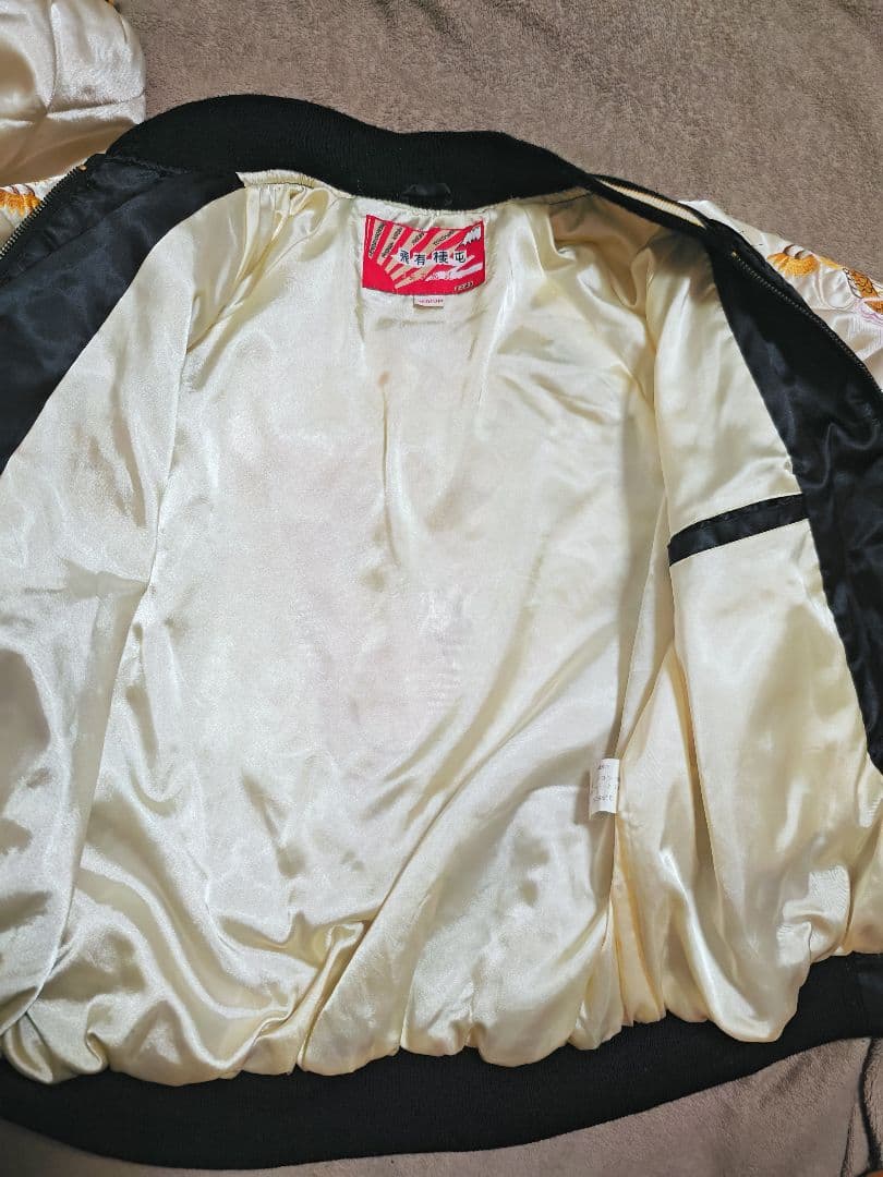 HOUSTON 飛有襟 スカジャン 日本限定　サテン　vintage