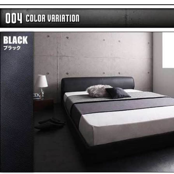 レザーダブルベットフレーム あと１つだけ！もう販売されていないモデル！