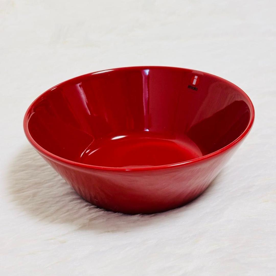 イッタラ ティーマ ボウル レッド 15cm 廃盤 希少  北欧
