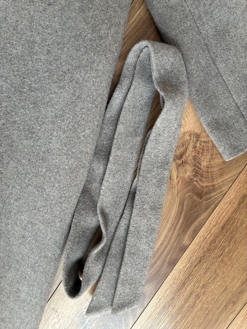 BEAUTY&YOUTH BY MANTECOノーカラーベルトロングコート　L