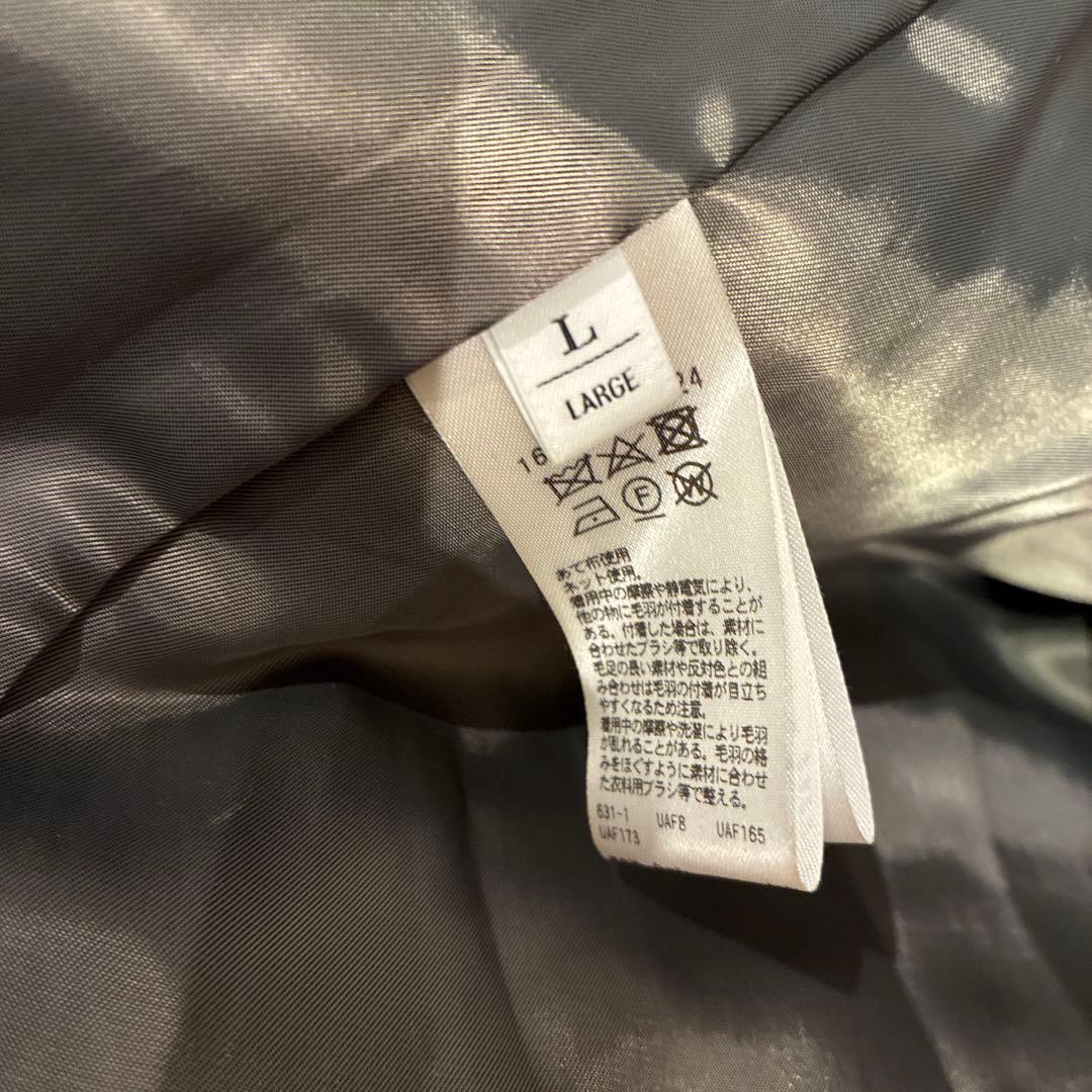 BEAUTY&YOUTH BY MANTECOノーカラーベルトロングコート　L