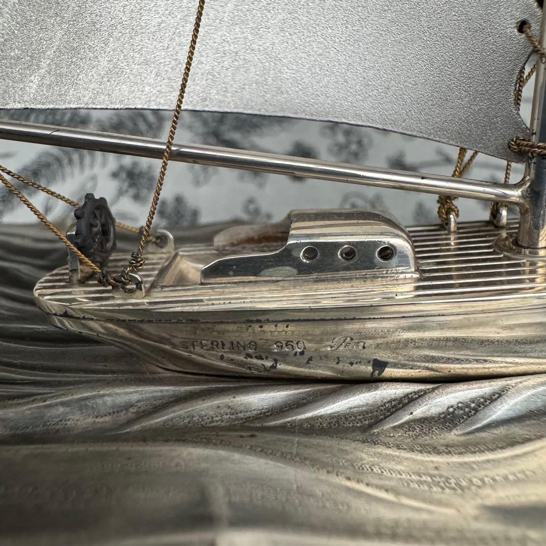 张*男様 銀製 ヨット STERLING 960