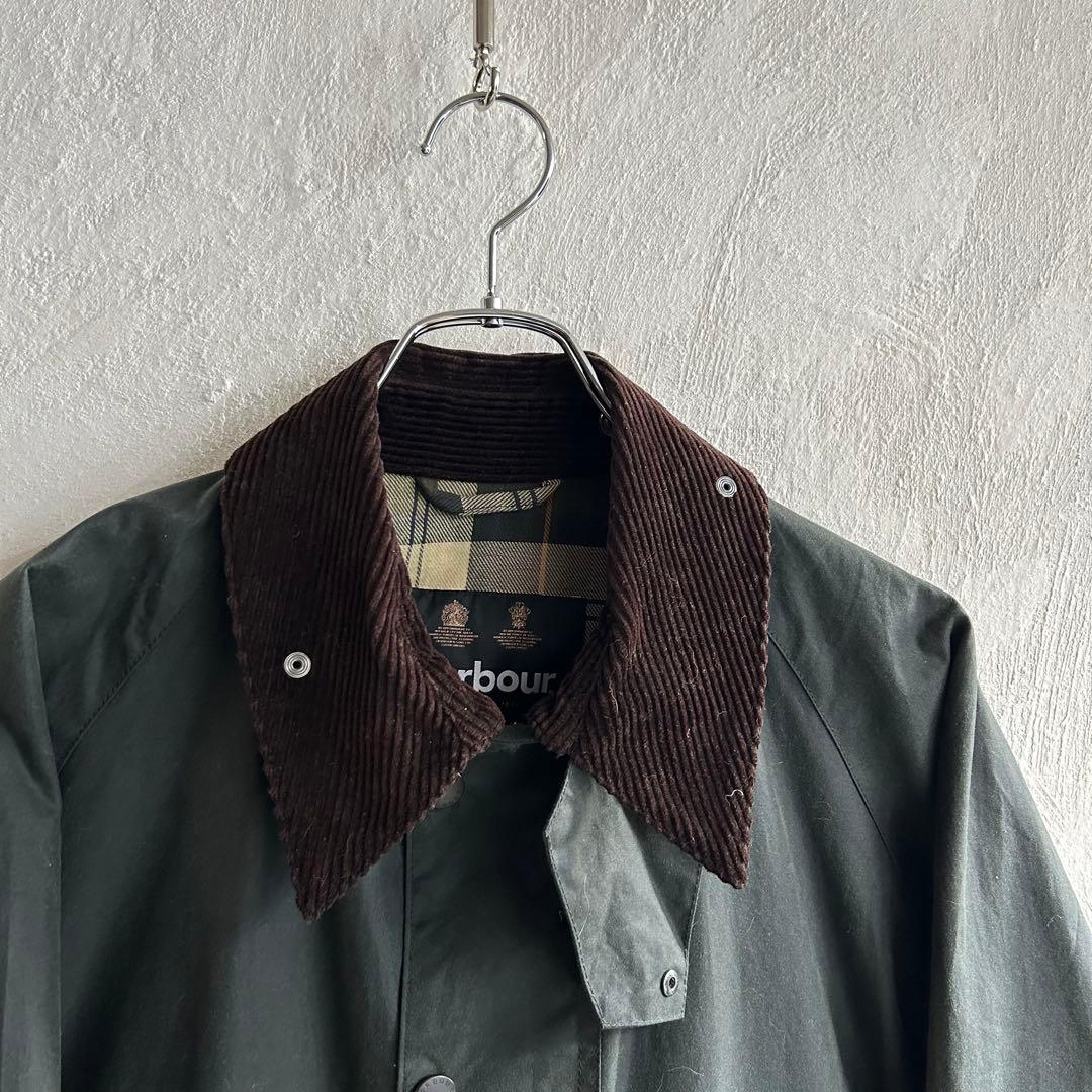 極美 BARBOUR TRANSPORT オイルドジャケット 36