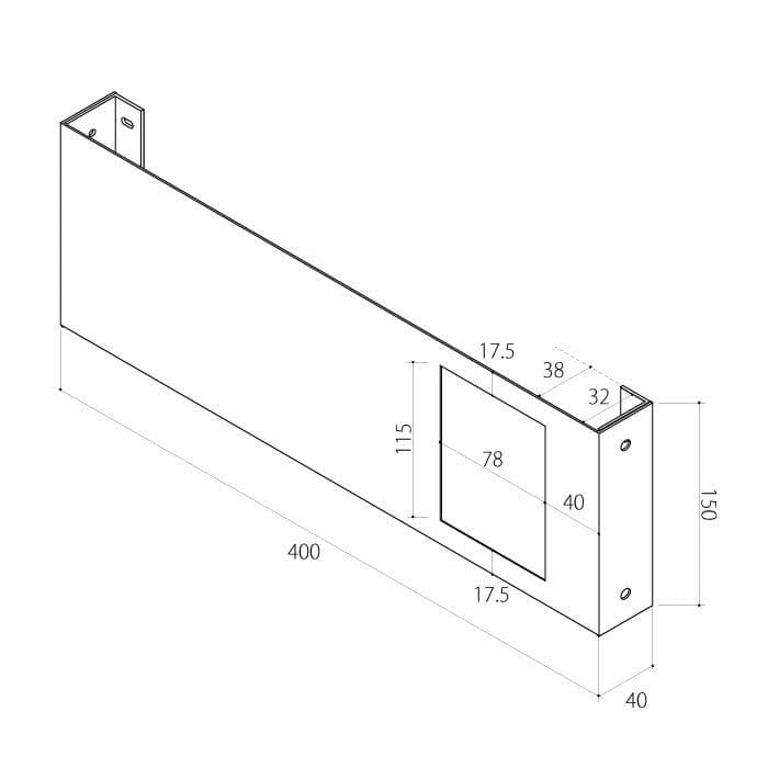 上手工作所　【Haco】インターフォンカバー　表札　森様用
