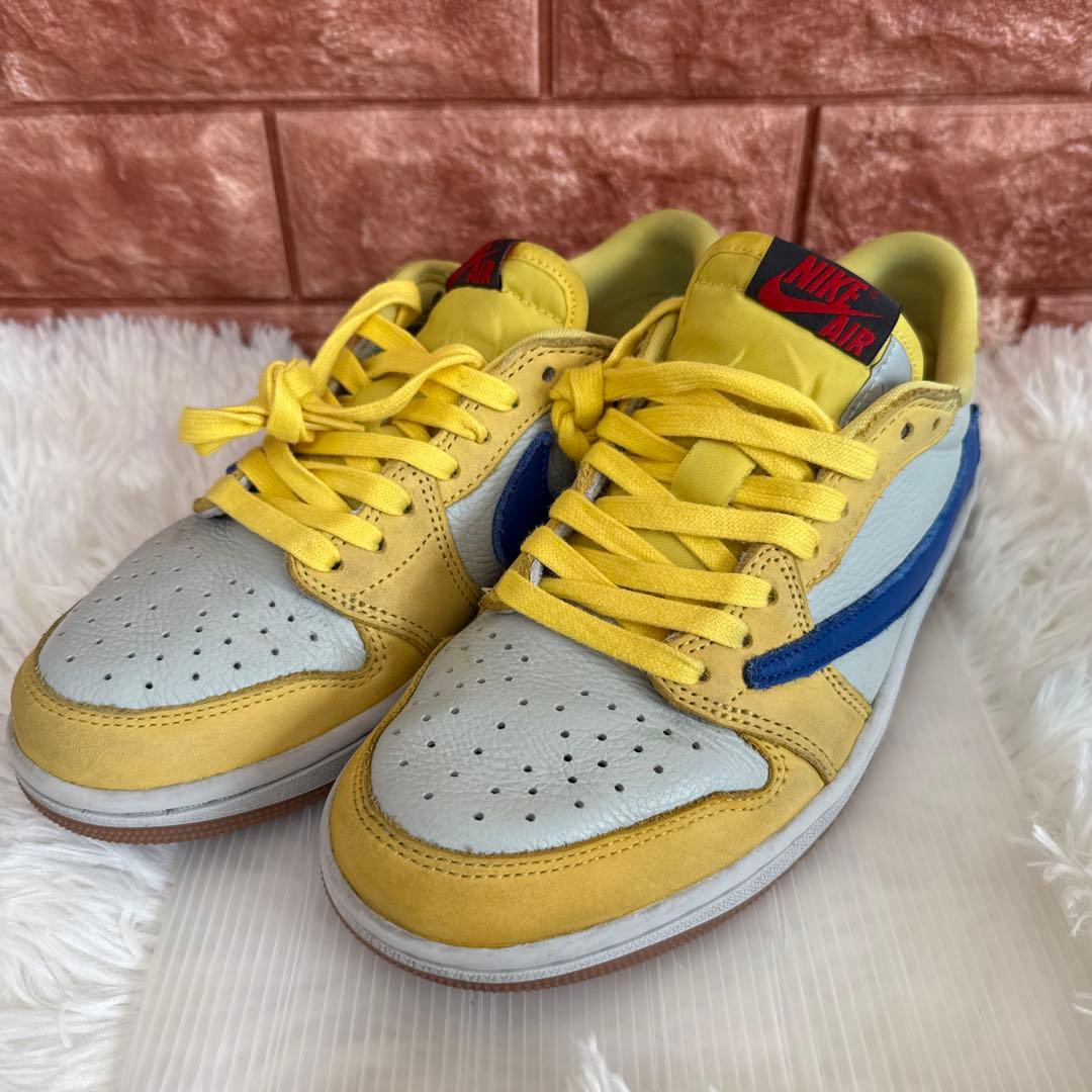 NIKE エア ジョーダン 1 トラヴィス スコット　カナリー