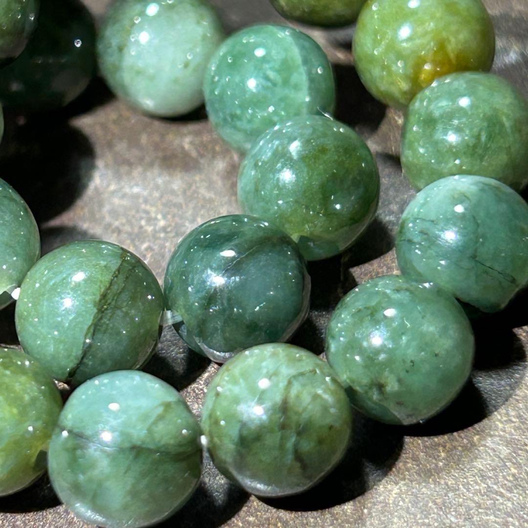 ☆ ペガサス様！翡翠　ジェダイト　ブレス 財福大黒宝珠⑤