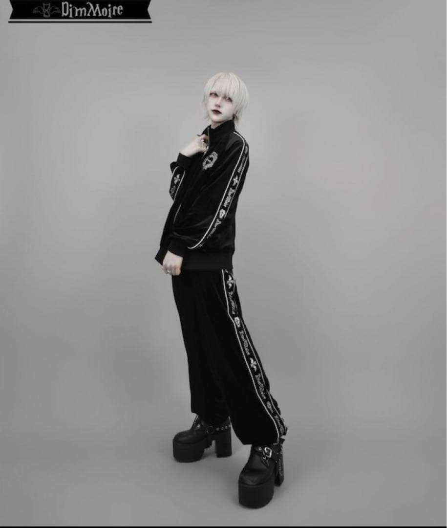 DimMoire ディムモアール ベロア ジャージ XL Black
