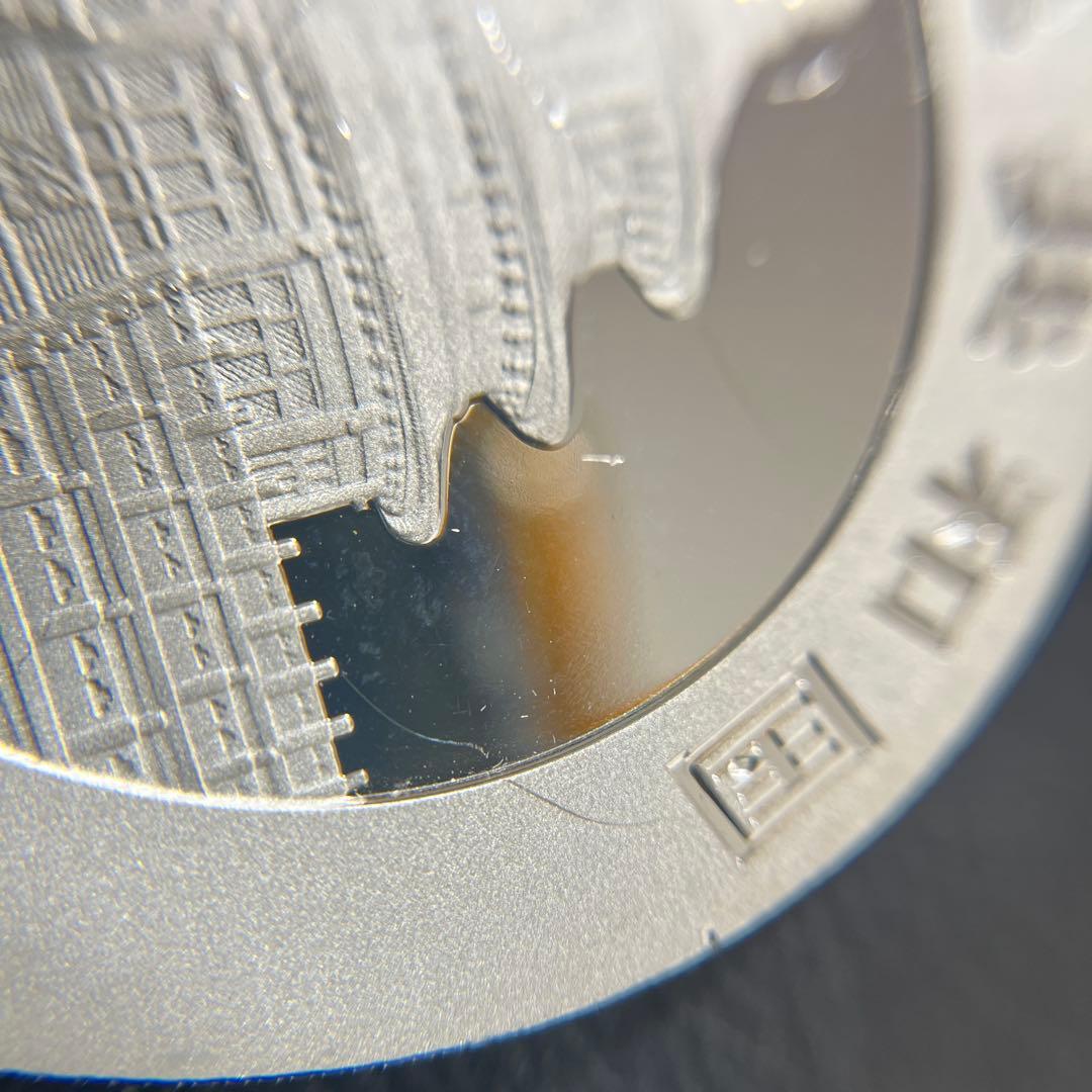 【2018年】パンダ銀貨　10元　カプセル付き②