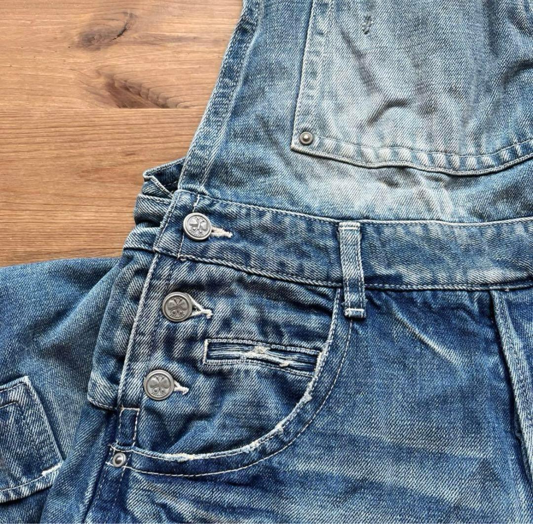 mina perhonen ミナペルホネンalways デニムサロペット 40