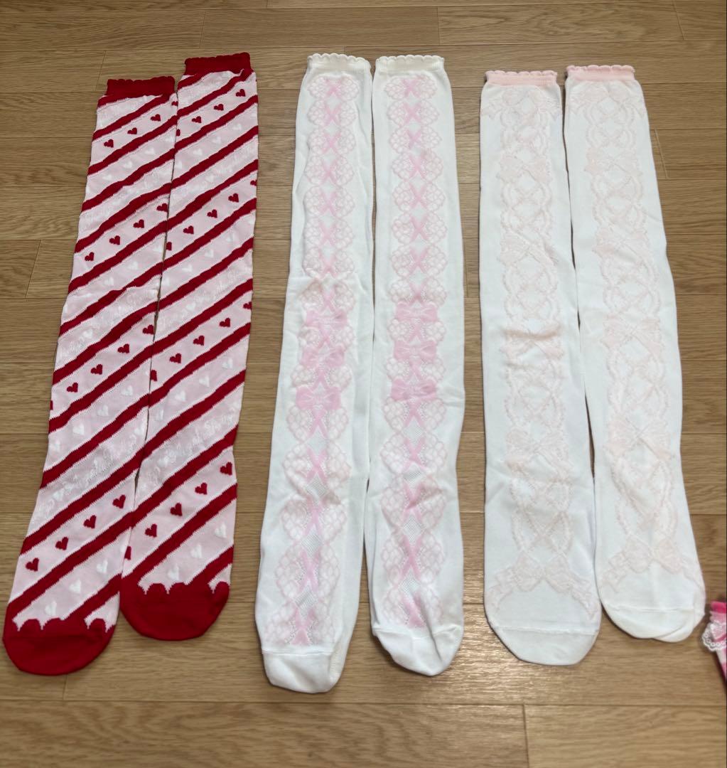 裕*様 【Angelic Pretty】ソックスまとめ売り♡ピンク系16足セット