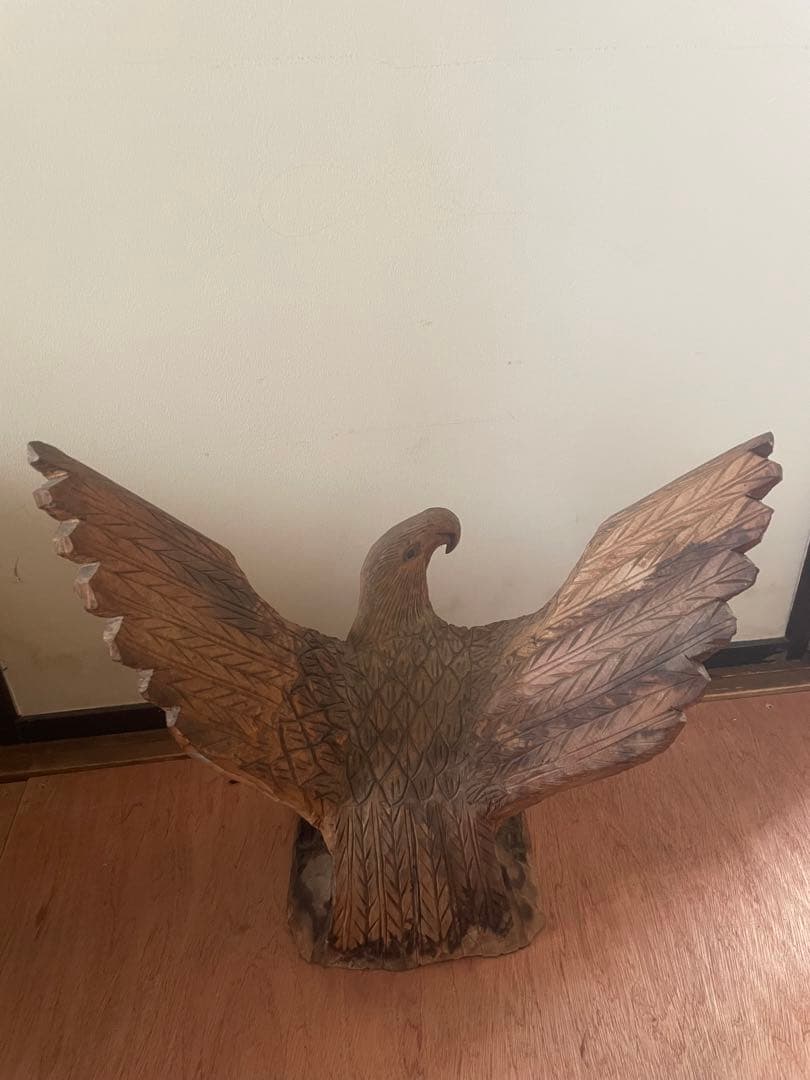 骨董・アンティーク木彫り　北海道奈井江町の表高吉作