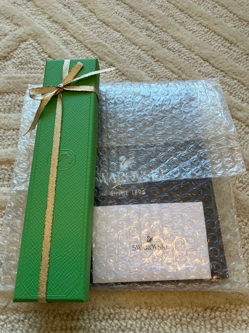 【新品】SWAROVSKI テニスブレスレット ラウンドカット, ピンクゴールド