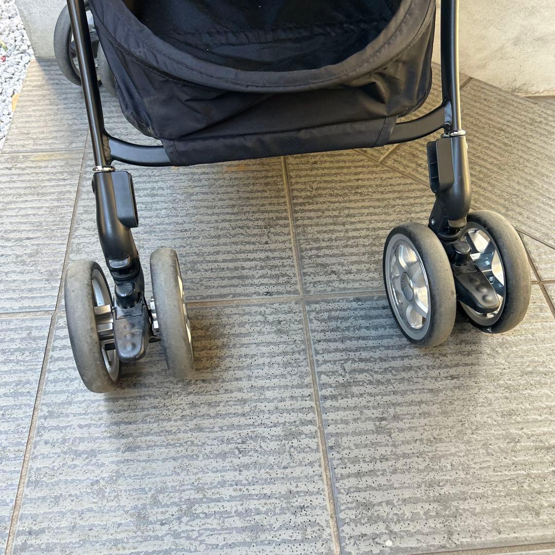 Aprica ベビーカー グレー　ラクーナ　ビッテ