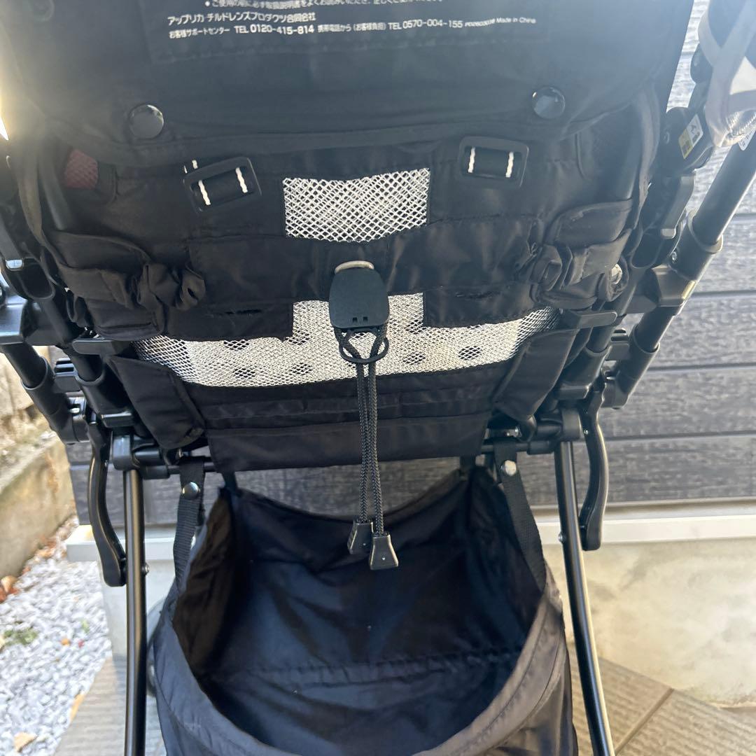Aprica ベビーカー グレー　ラクーナ　ビッテ
