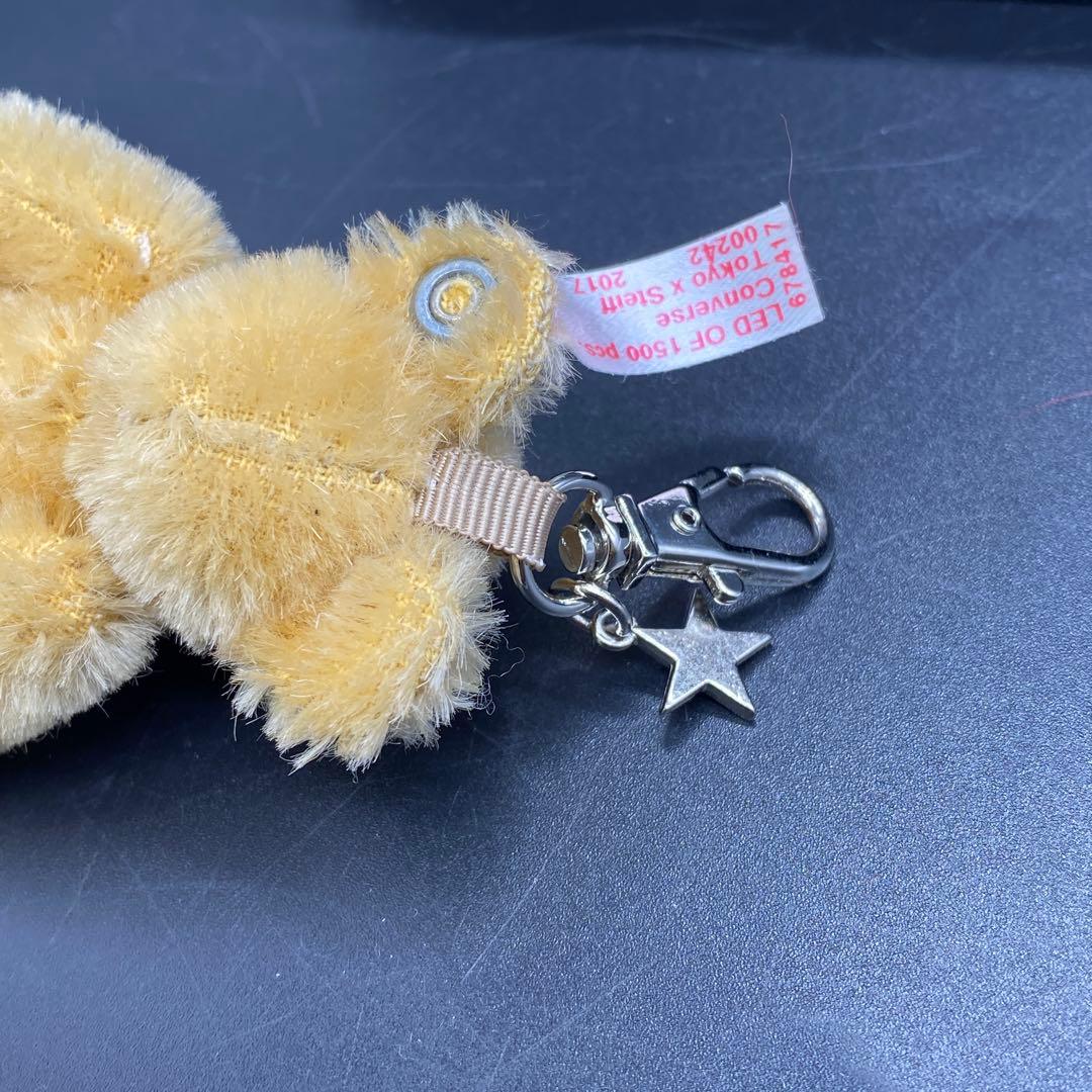 シュタイフ テディベア 　ぬいぐるみ　キーホルダー　白タグ　2017no.139