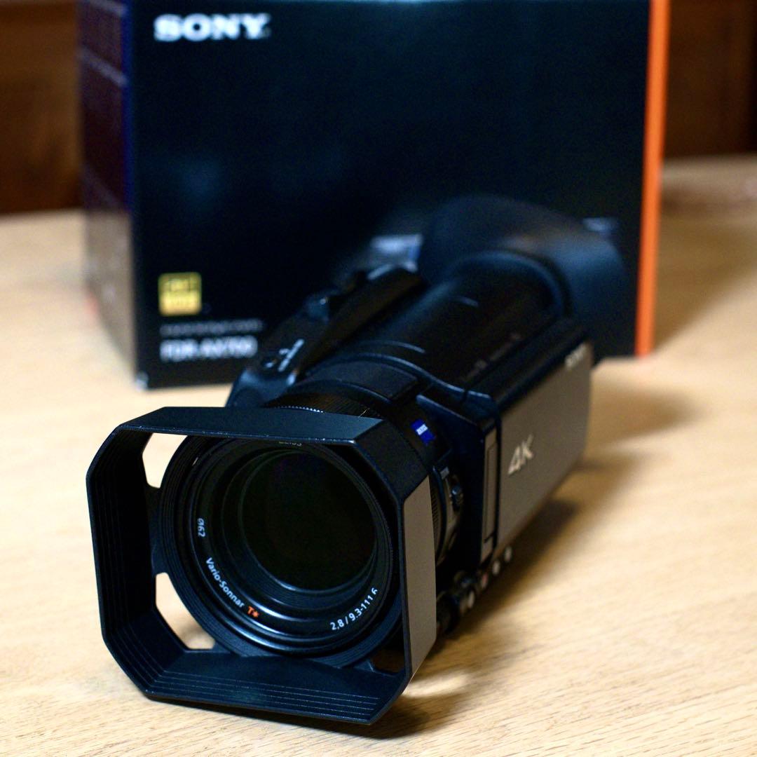 【絶版名機】SONY FDR-AX700 4K ZEISS +充電器セット
