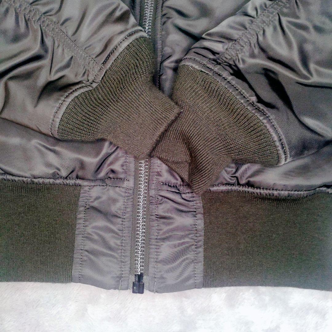 ALPHA MA-1 フライトジャケット Y2K USA製 オレンジ裏地 S