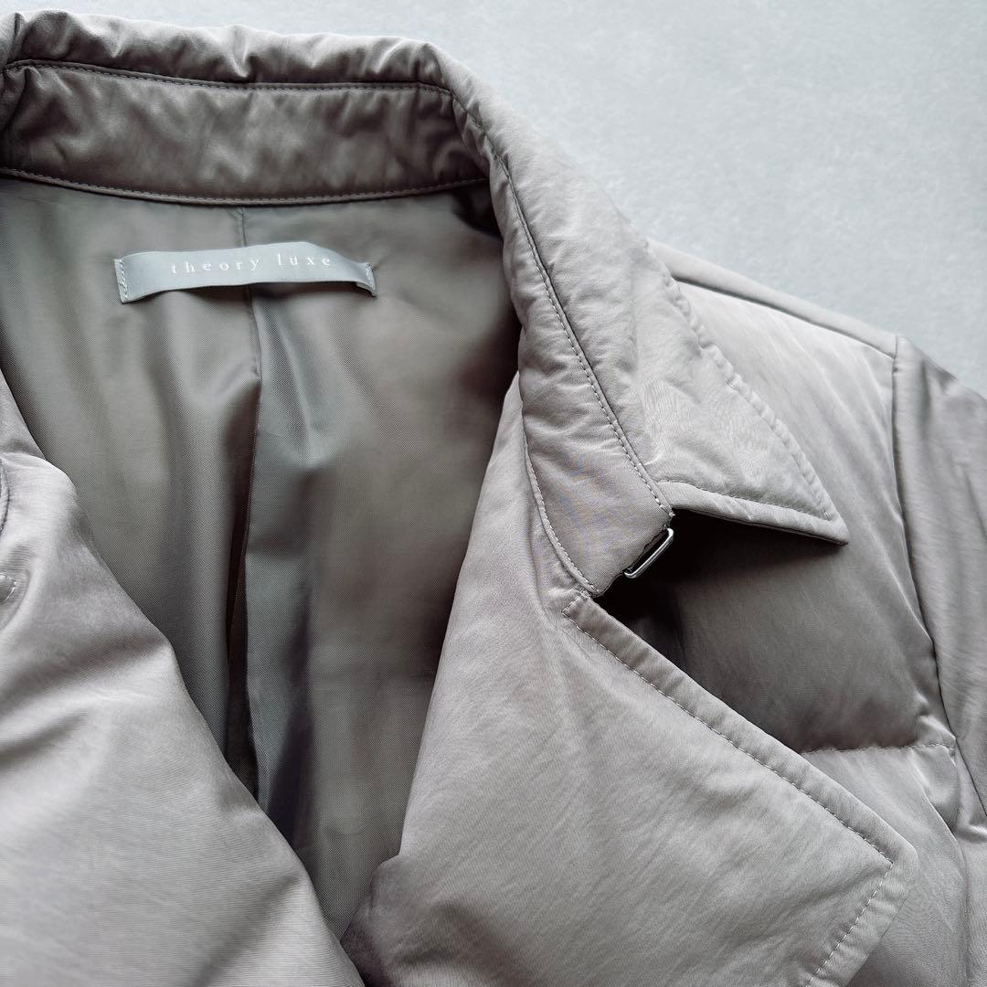 23AW セオリーリュクス　ダブルブレストダウンコート