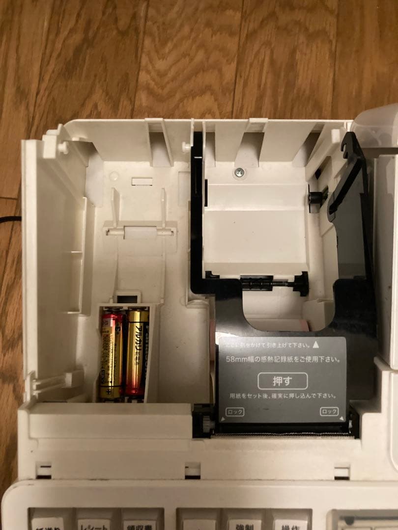 CASIO SR-C550-4SWE レジスター　ジャンク品