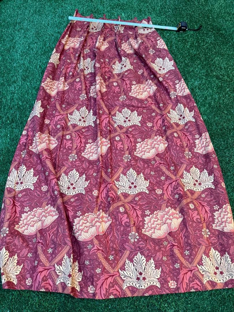 Morris & Co. 花柄ドレープカーテン