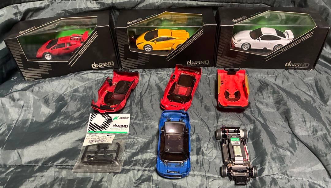 京商 dNano インプレッサ シャーシ・ボディセットタイプRM 未使用ボディ他