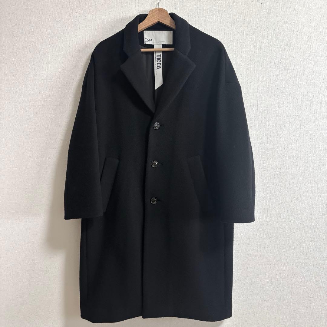 ⭐︎TICCA ティッカ⭐︎ シングルテントコート ブラック　チェスター