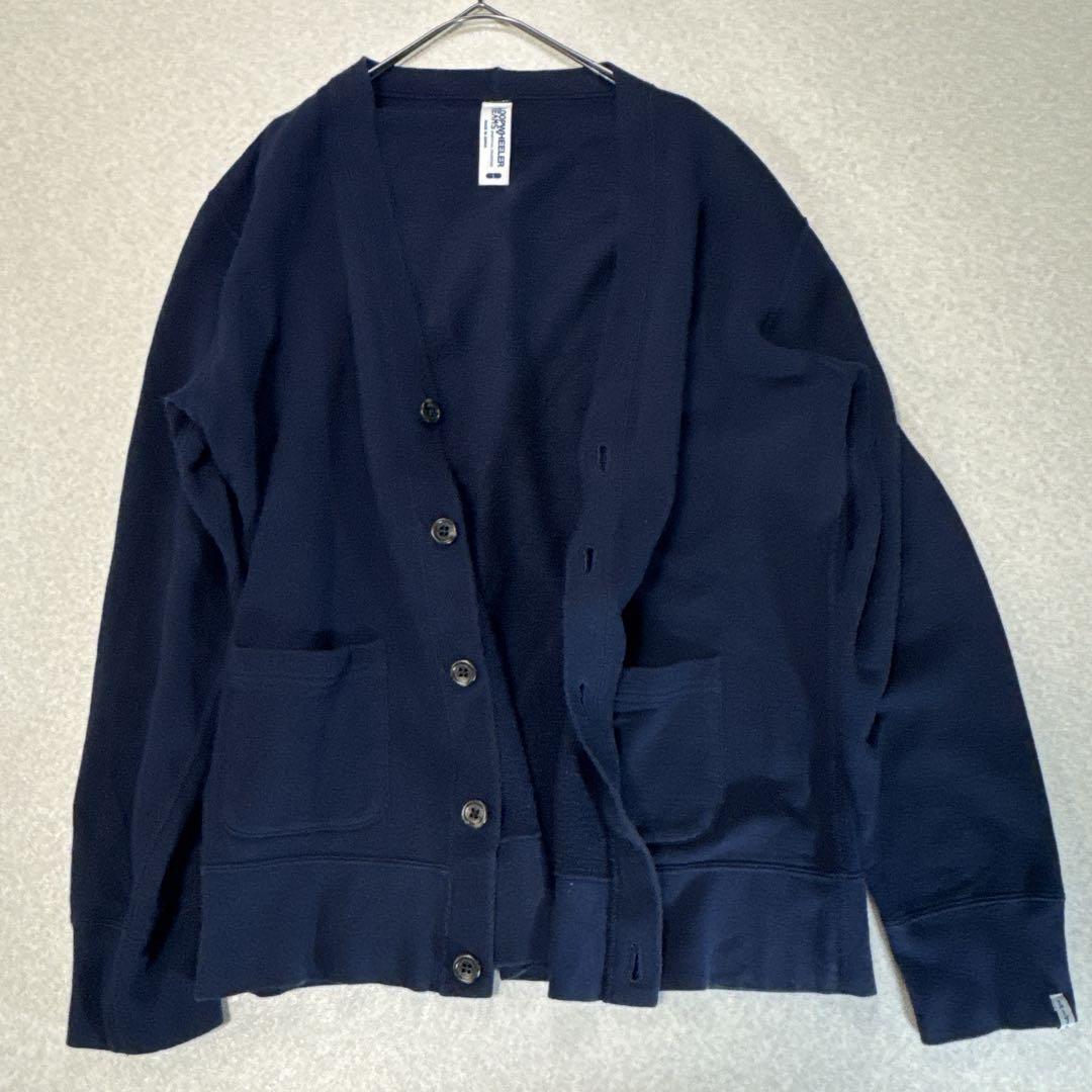 ループウィラー BEAMS+別注 エクストラライトプラス カーディガン L