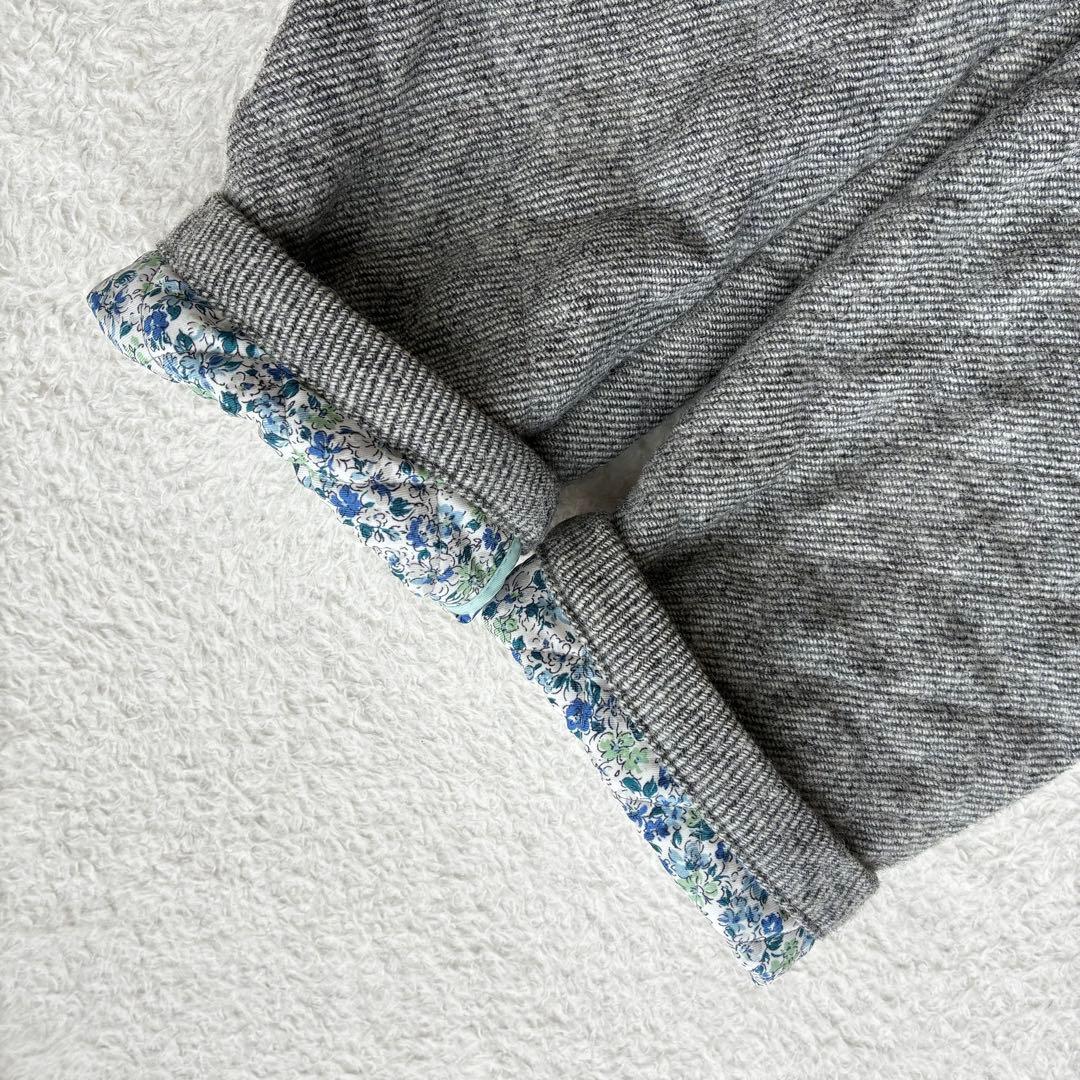 美品 ニューヨーカー リバティ キルティングコート XL ダッフルコート ウール