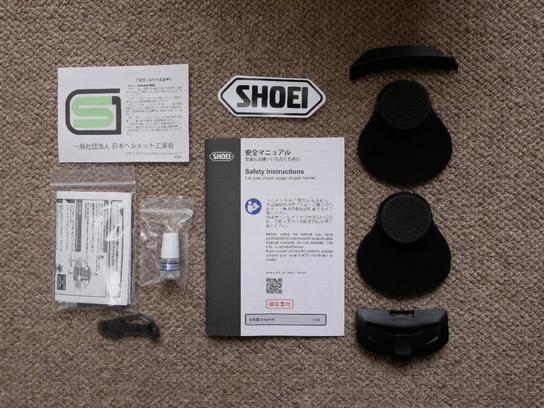 SHOEI NEOTEC3 アンスラサイトLサイズ ＆ B+COM SX1