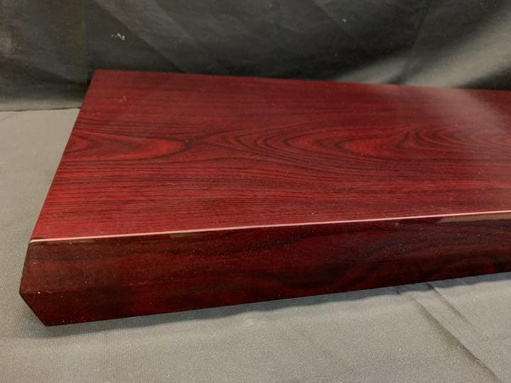 25号　赤　飾り台　特製　雛人形