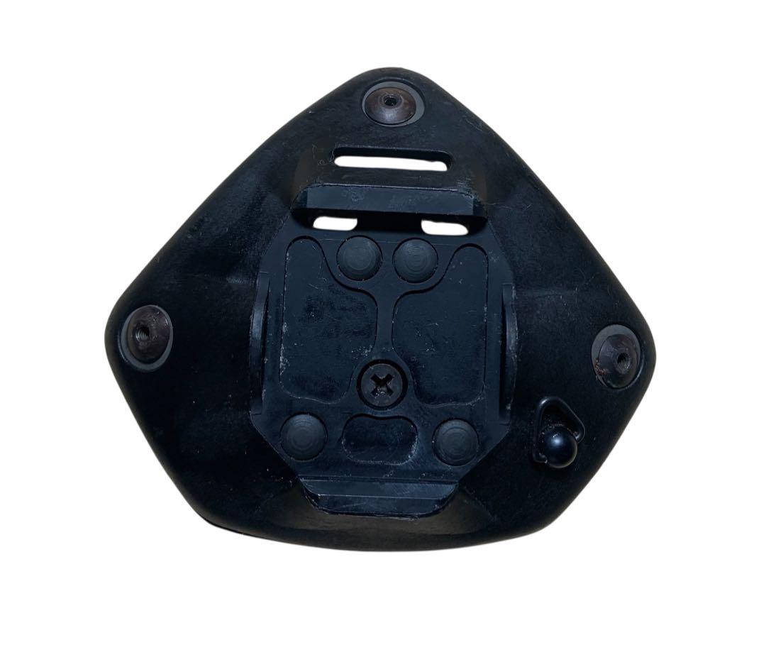 中古ミリタリーヘルメット アゴ紐 パッド カバー マウント付き Mサイズ