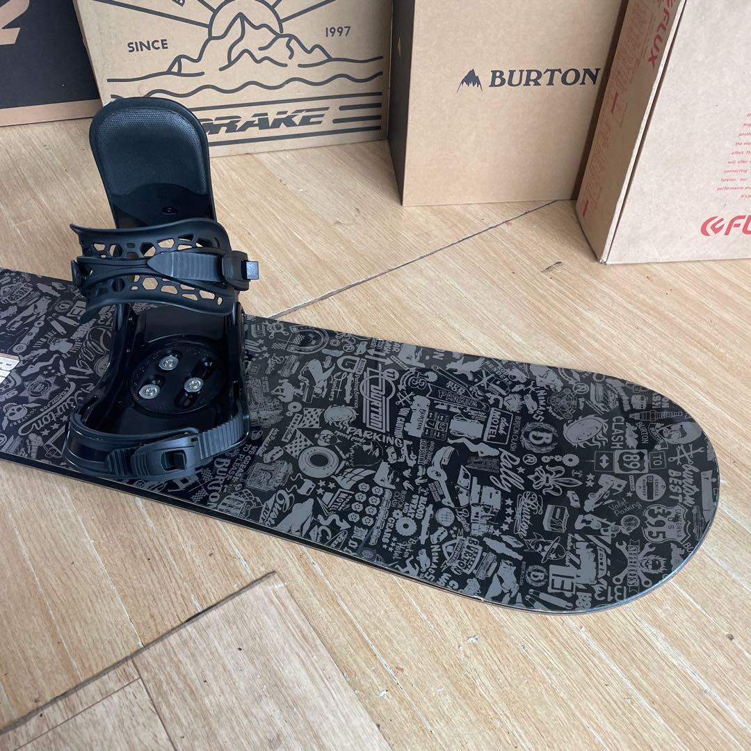 BURTON×ZUMA　バートン　スノーボードセット　未使用バインディング付