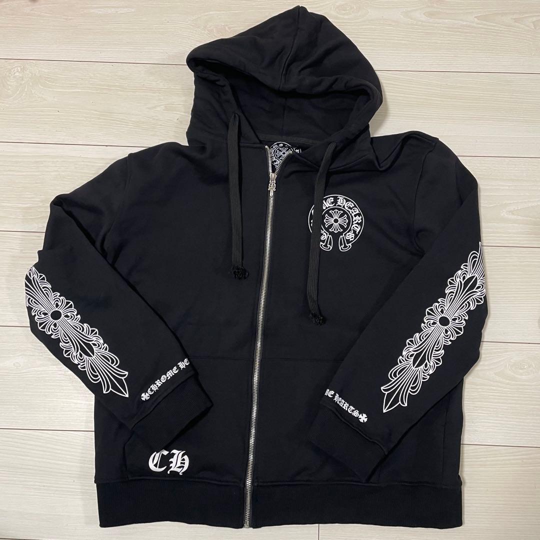 Chrome Hearts ブラックパーカー Mサイズ