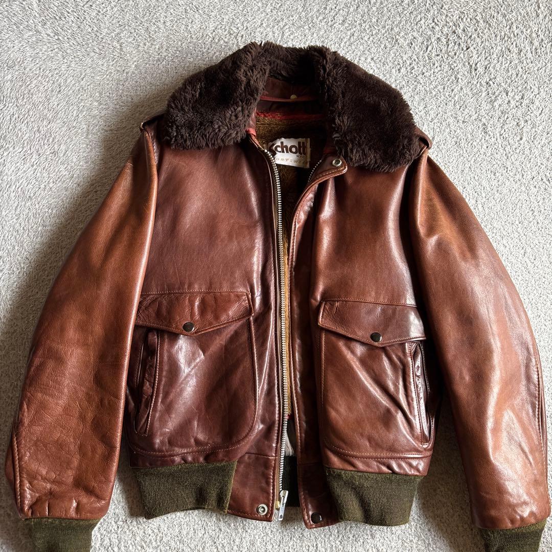 ショット G1 革ジャン