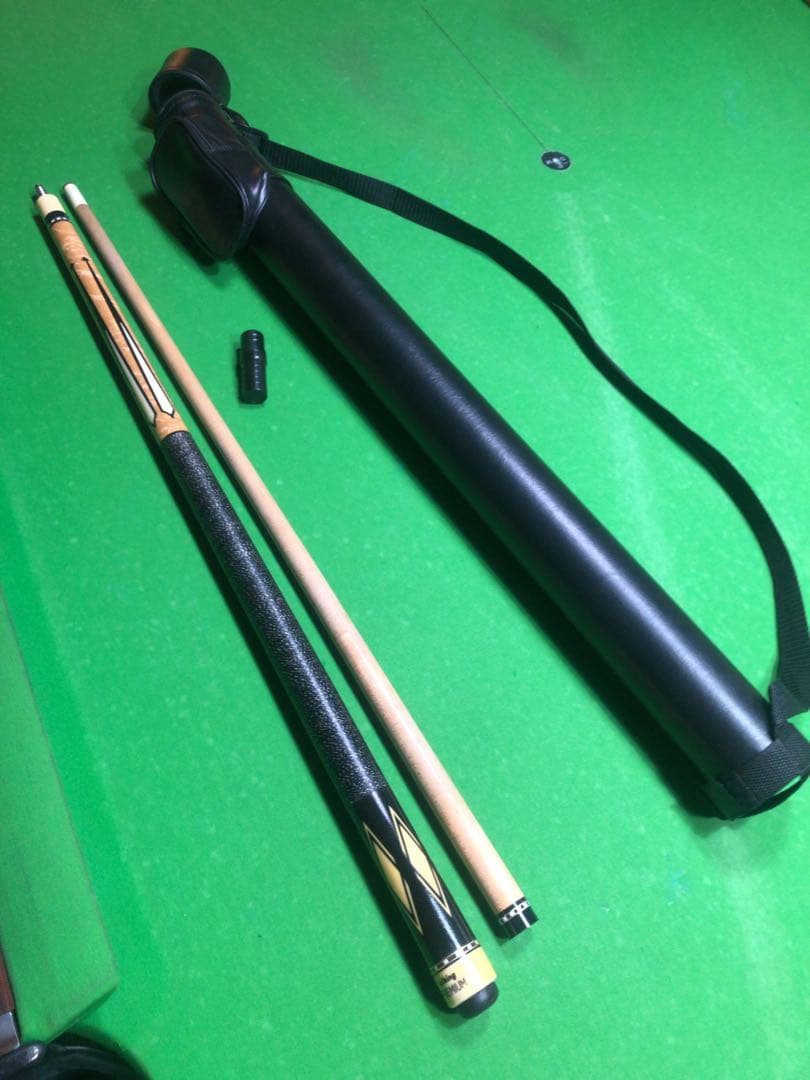 ビリヤード　キュー　キューケース付き