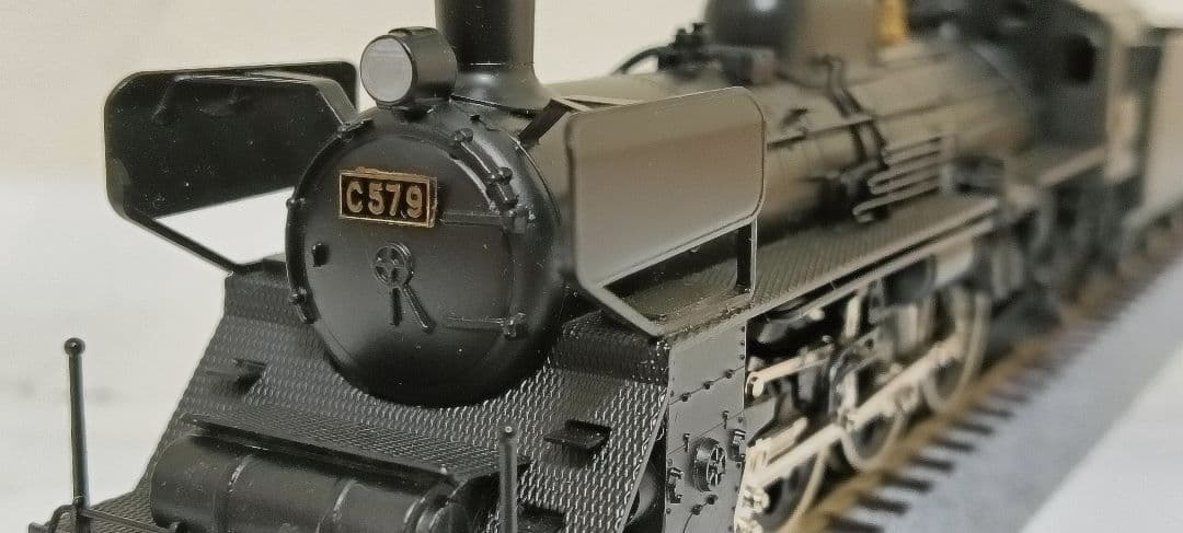 HOゲージ 天賞堂アダチ Ｃ57門デフ蒸気機関車、メンテナンス済
