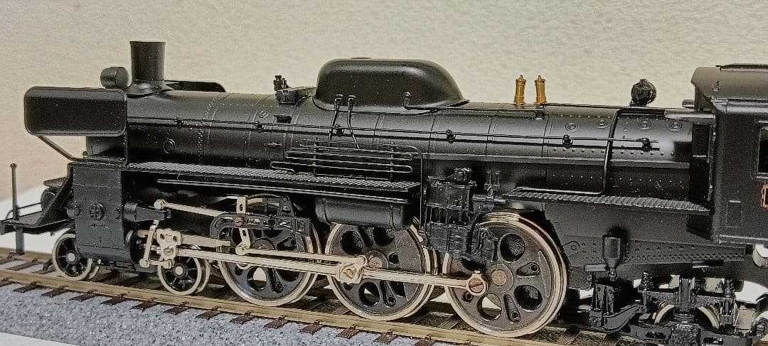HOゲージ 天賞堂アダチ Ｃ57門デフ蒸気機関車、メンテナンス済