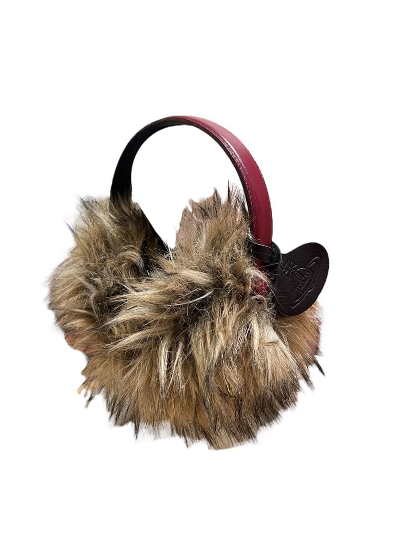 Vivienne Westwood ブラウンファー耳あて・イヤーマフ