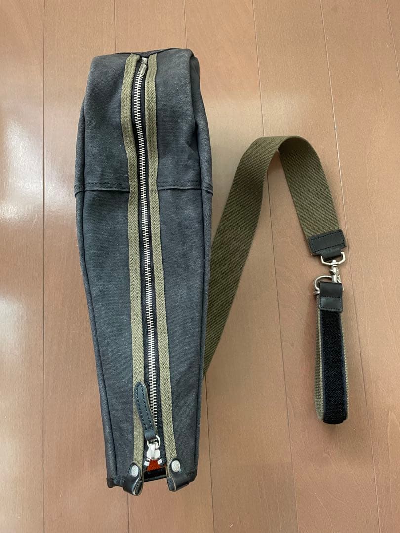 木の庄帆布 黒帆布 ゴルフクラブケース