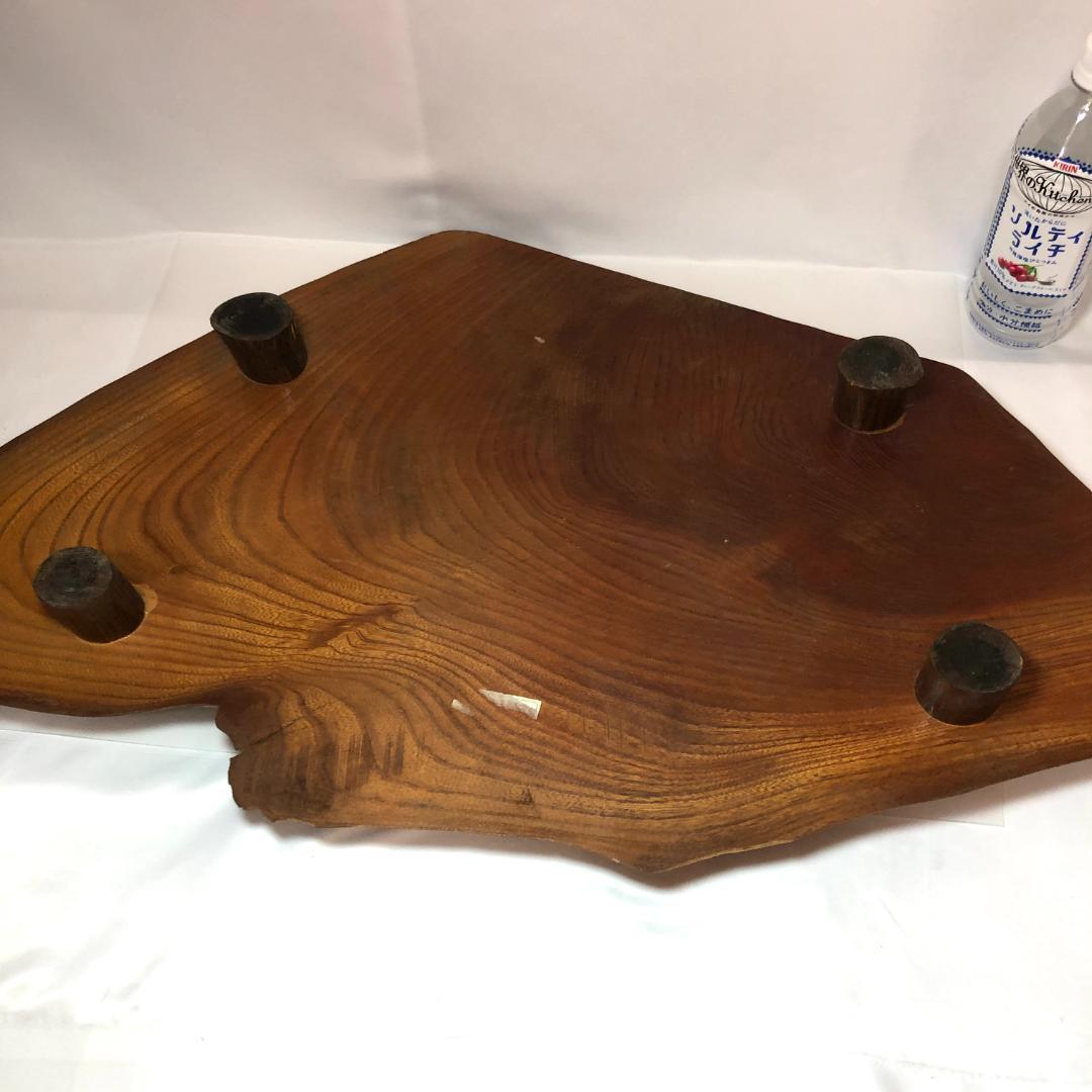 盆栽台、華台　花台　盆栽卓　飾り台　天然木 　80㎝、5.0kg