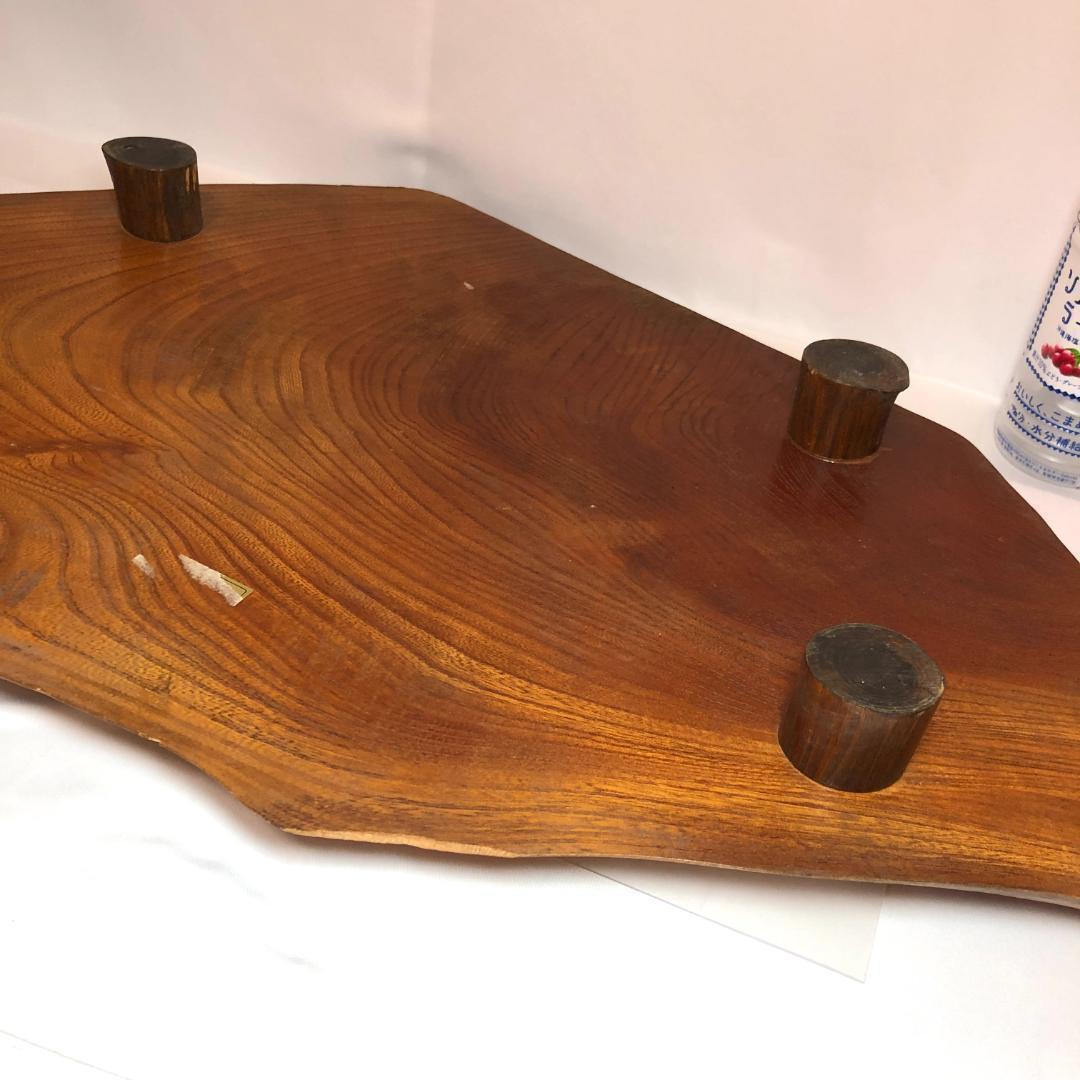 盆栽台、華台　花台　盆栽卓　飾り台　天然木 　80㎝、5.0kg