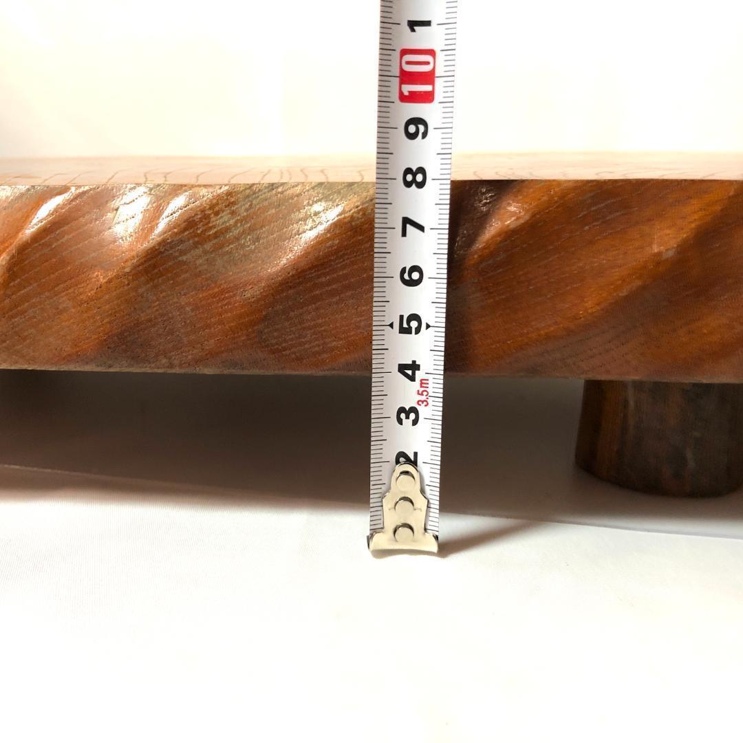 盆栽台、華台　花台　盆栽卓　飾り台　天然木 　80㎝、5.0kg