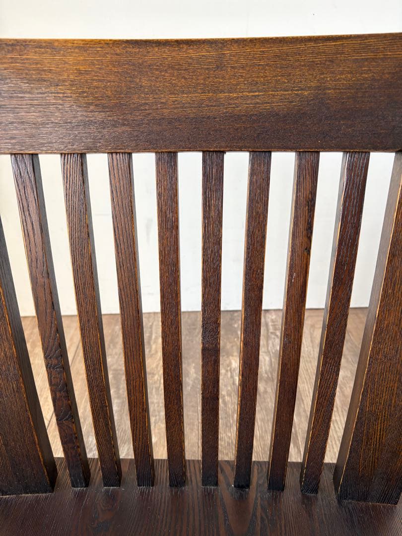 回転座椅子　無垢　和モダン　和室　タモ材　オーク材　⑤