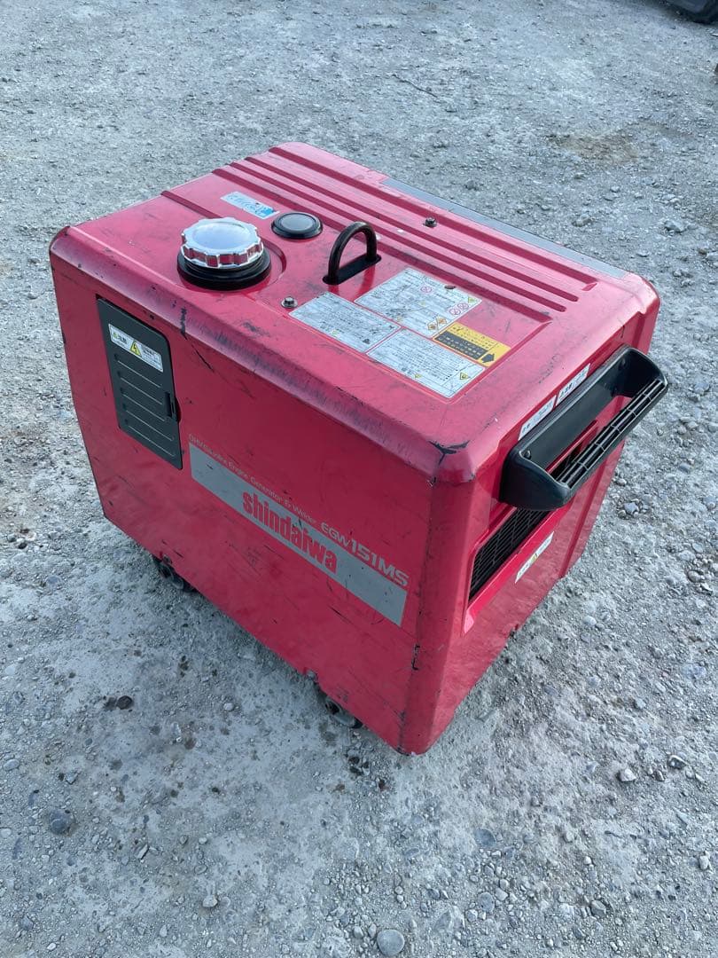 新ダイワ　Shindaiwa EGW151MS 防音型エンジン発電機兼用溶接機