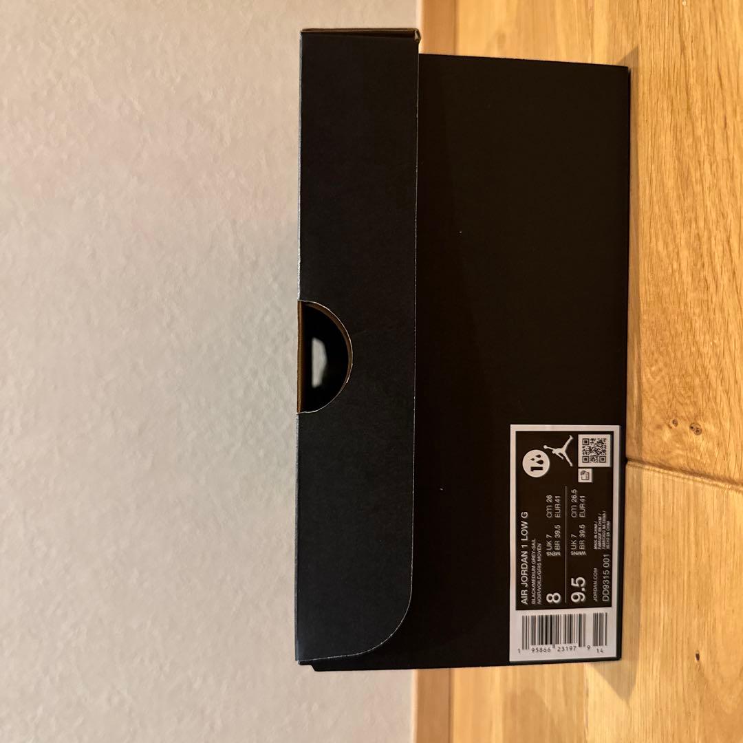 Air Jordan 1 low g ゴルフ　シャドウ　ミディアムグレー