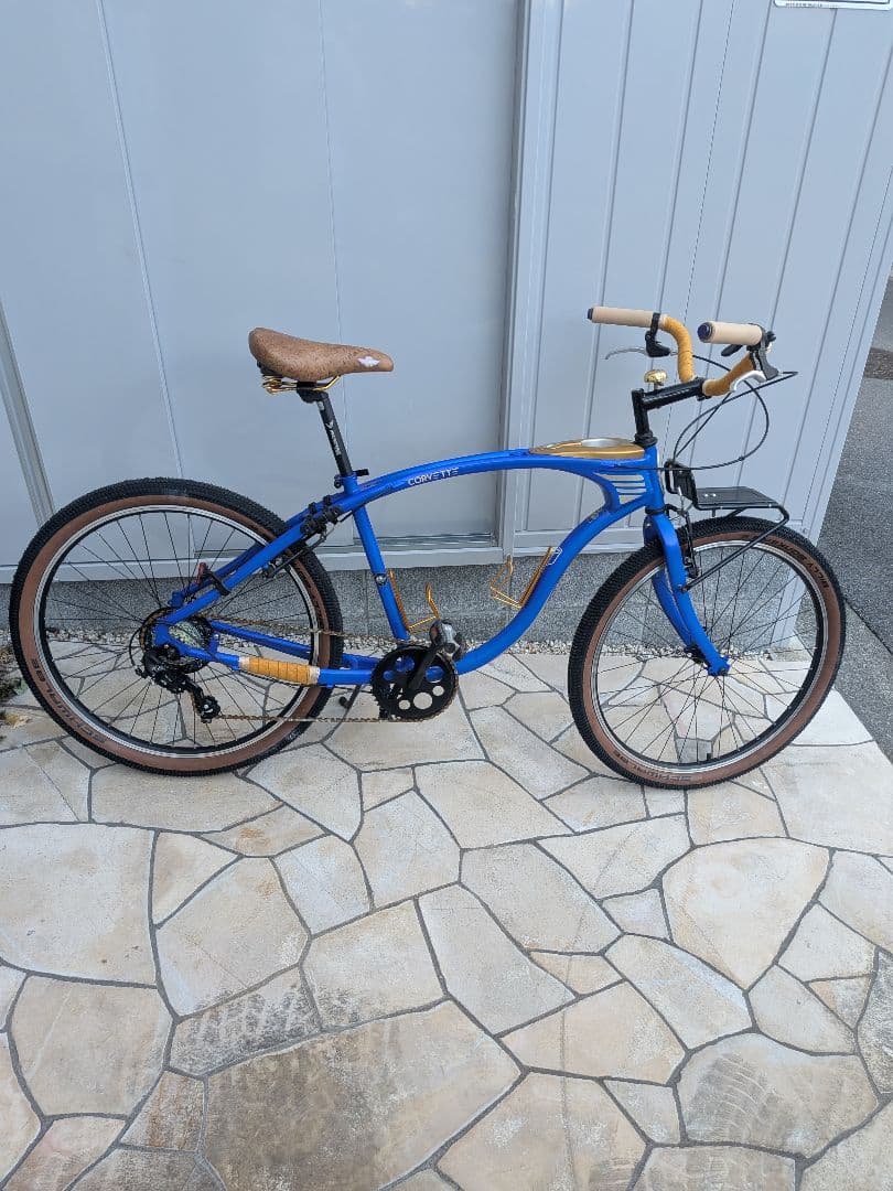 【パーツ追加】【お買得品】SCHWINNビーチクルーザー改クランカーカスタム中古