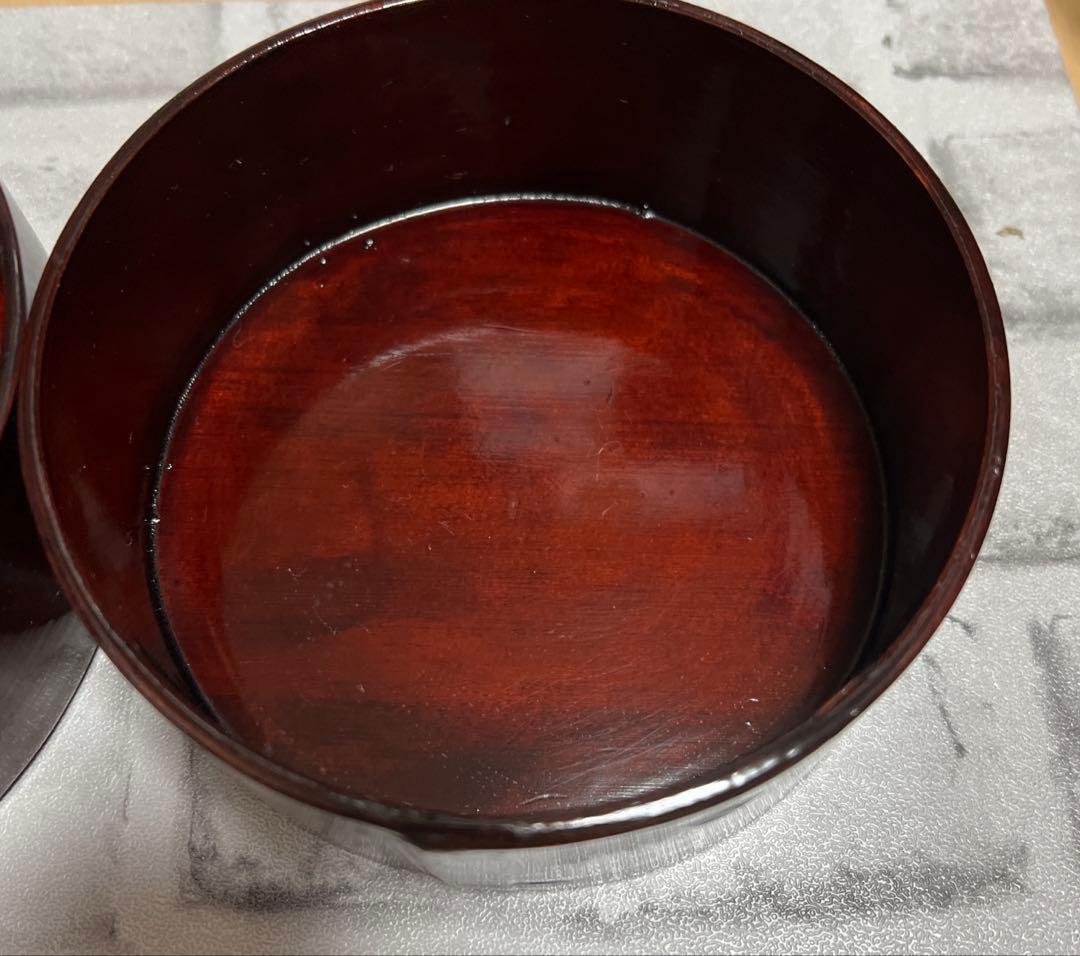 井川メンパ お弁当箱 丸型 1号 望月良秋