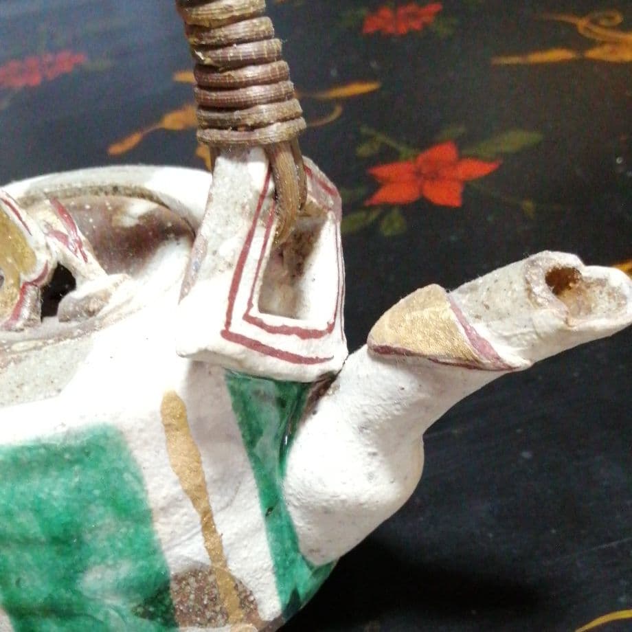 九谷　虚空蔵窯土瓶