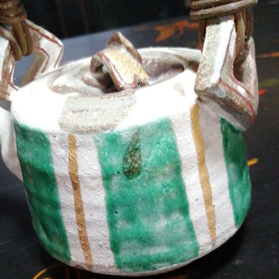 九谷　虚空蔵窯土瓶